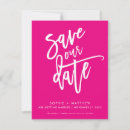 Search for hot pink save the dates Trendy