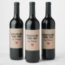 Search for love wine labels Rustic