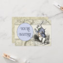 Search for looking glass invitations White rabbit
