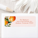 Search for mandarin return address labels Little cutie