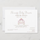Search for princess carriage invitations Mother to be