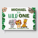 Search for first birthday guest books Wild one