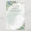 Search for abc baby shower invitations Greenery