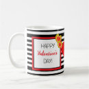 Search for red white striped mugs Cute