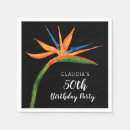 Search for bird paradise napkins Floral