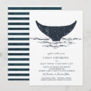 Search for white whale invitations Stripes
