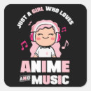 Search for anime girl stickers Music