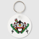 Search for funny penguins rounded key rings Animals