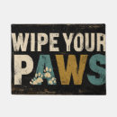 Search for wipe your paws doormats Rustic