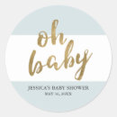 Search for blue stripes baby shower stickers Modern