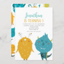 Search for little monster birthday invitations Kids