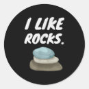 Search for rocks and minerals stickers Funny