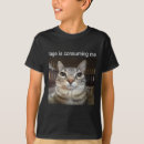 Search for silly kids tshirts Cat lover