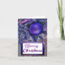 Search for purple christmas cards Retro