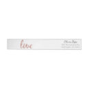 Search for gold foil return address labels weddings Pink