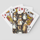 Search for penguins playing cards Winter