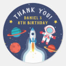 Search for astronaut thank you stickers Spaceship