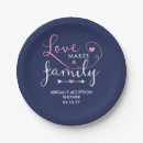 Search for navy and pink plates Preppy
