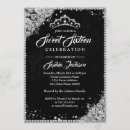 Search for bling sweet 16 invitations Tiara