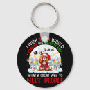 Search for santa s key rings Sequin christmas tree green