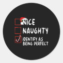 Search for naughty list stickers President