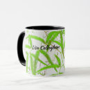 Search for bright design mugs Green