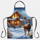 Search for christmas deer aprons Rustic