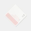 Search for blush pink wedding napkins Contemporary
