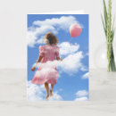 Search for ballons cards Girl