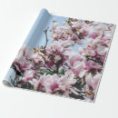 Search for blossomed wrapping paper Bright