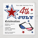 Search for flags square invitations Patriotic