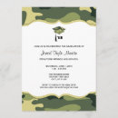 Search for camouflage graduation invitations Celebration