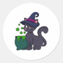 Search for witchs cat stickers Kitten