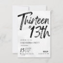 Search for happy 13th birthday invitations Sweet