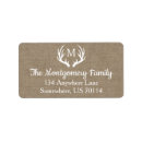 Search for rustic burlap return address labels Trendy