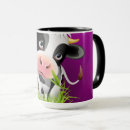 Search for purple cow mugs Cartoon