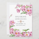 Search for lotus flower save the dates Floral