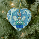Search for rabbit christmas tree decorations Snowflakes