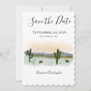 Search for desert save the dates Watercolor