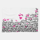 Search for valentines day towels Red