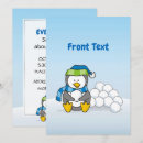 Search for cartoon penguin invitations Bird