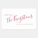 Search for big red stickers For her