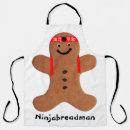 Search for biscuit aprons Gingerbread man