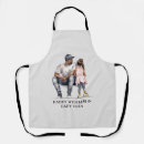Search for 3 standard aprons For him