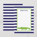 Search for alligator note cards Preppy