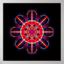 Search for red black white abstract art Kaleidoscope