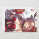 Search for anime christmas cards Red