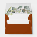 Search for burnt orange envelopes Botanical