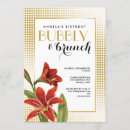 Search for champagne brunch birthday invitations Gold