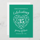 Search for 35 years invitations Anniversary